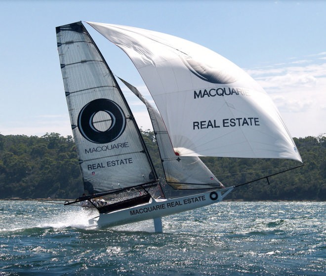 Macquarie Real Estate leaping © Vicsail - copyright http://www.vicsail.com